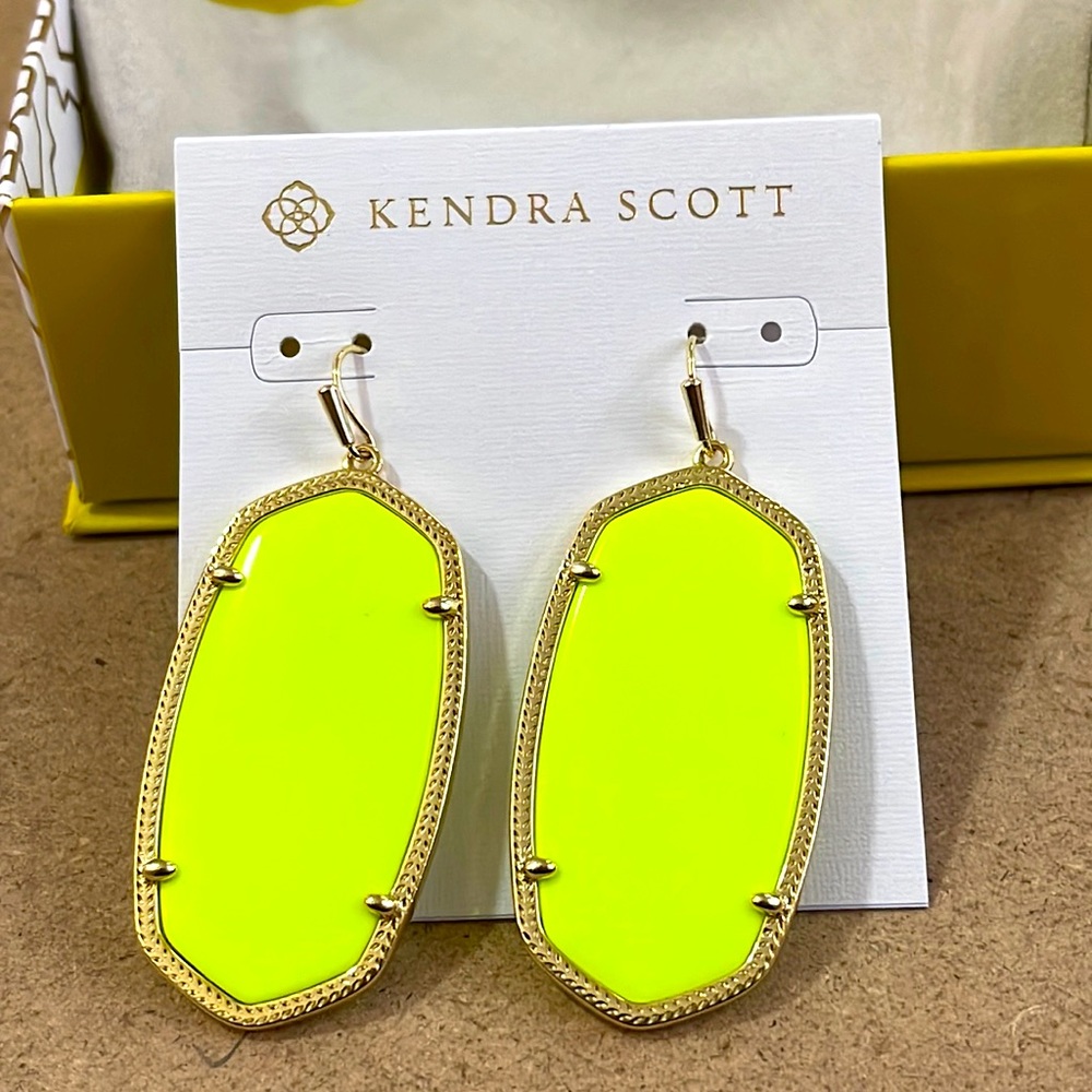 Kendra Scott Danielle neon earrings